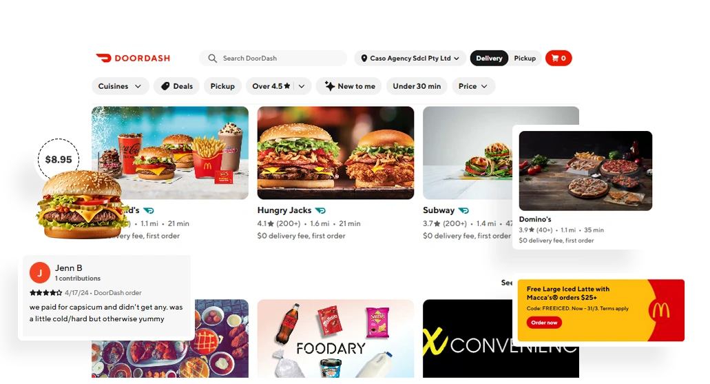 banner .DoorDash Datasets